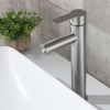Vòi Lavabo Điếu Tròn Inox 30cm (VLB54)