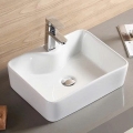 Lavabo Đặt Bàn Trắng Chữ Nhật LUSENTER (LB57)