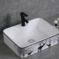  Lavabo Vuông Hươu Đen LUSENTER(LB26)