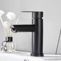 Vòi Lavabo Điếu Tròn Đen 20cm (VLB53)