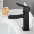 Vòi Lavabo Vuông Đen 20cm (VLB62)