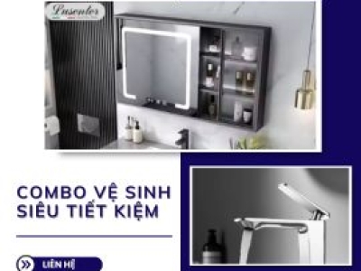 Combo trọn bộ nhà tắm siêu tiết kiệm tại SG Luxury gồm những gì?