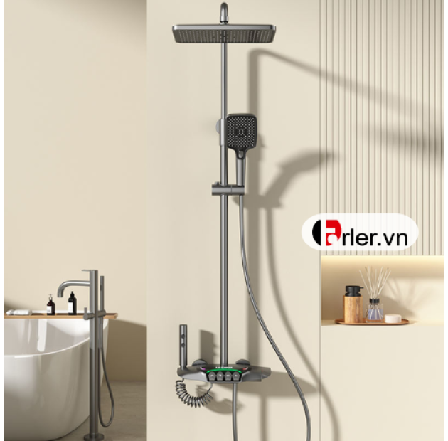 Sen Tắm Nóng Lạnh Hiển Thị Nhiệt Độ Nút Vặn Tròn (ST55)