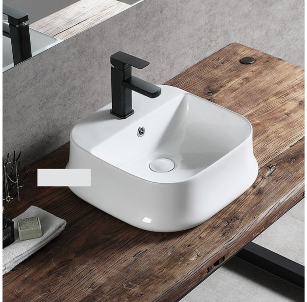Chậu Lavabo Đặt Bàn KT 460x460x160mm (LB89)