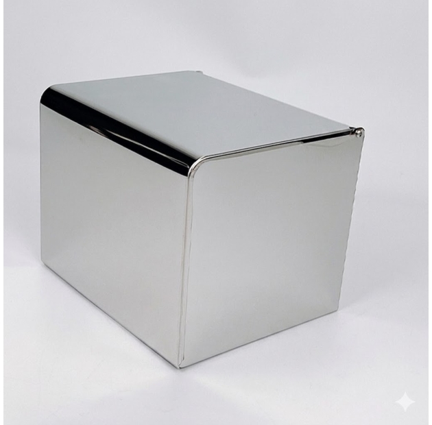 Hộp Giấy Vệ Sinh Inox Vuông (HG06)