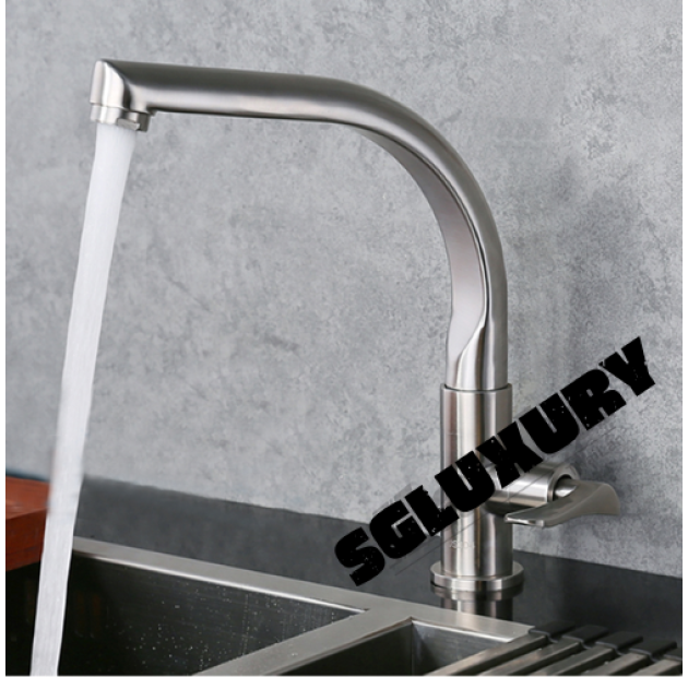 Vòi Rửa Chén Lạnh Inox LUSENTER (VC04)