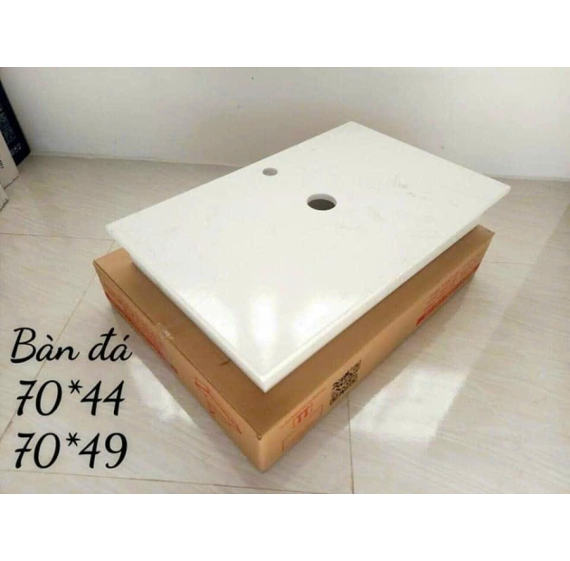 Bàn Đá Vân Trắng 1 Tầng Nhân Tạo LUSENTER (BD16)