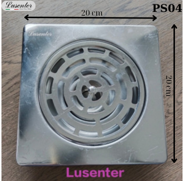Phễu Sàn Inox 201 - Bóng 20x20  (PS04)