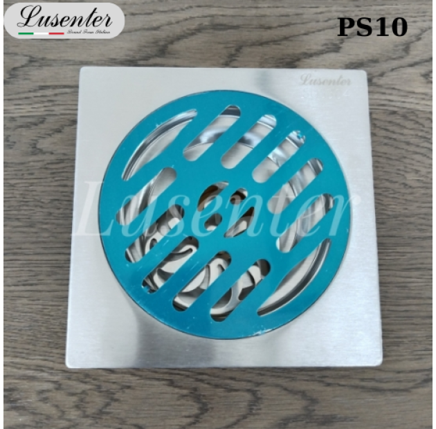 Phễu Sàn 15x15 Inox - Bóng Đuôi Đồng Vệ Sinh (PS10)