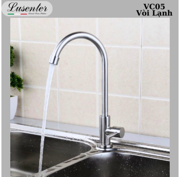 Vòi Rửa  Chén Inox LUSENTER ( VC05)