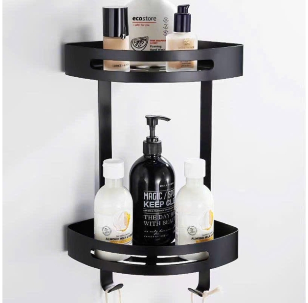 Kệ Góc Đen 2 Tầng (KG06)