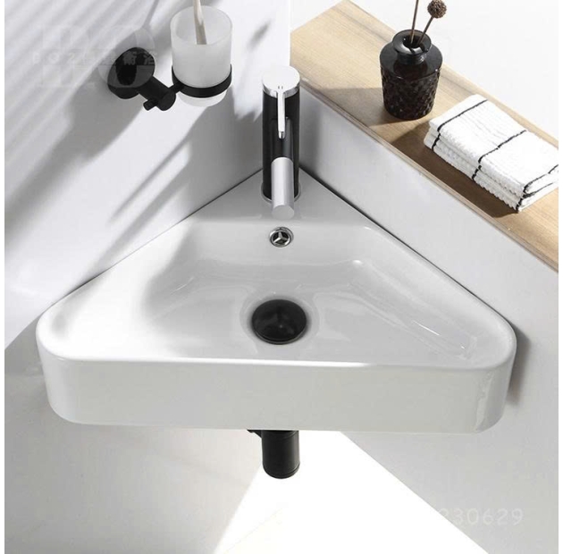 Lavabo Treo Góc Trắng (LBTT16)