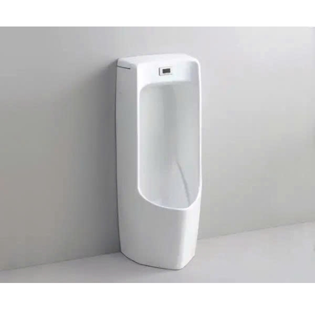 Bồn Tiểu Nam Đặt Sàn Cảm Biến Chữ Nhật Dài LUSENTER (BTN11)