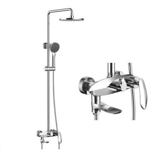 Sen Cây Inox Tay Gạt Lá Mạ LUSENTER (ST18)