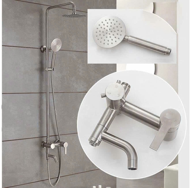 Sen Tắm Cây Tròn Inox LUSENTER (ST07)