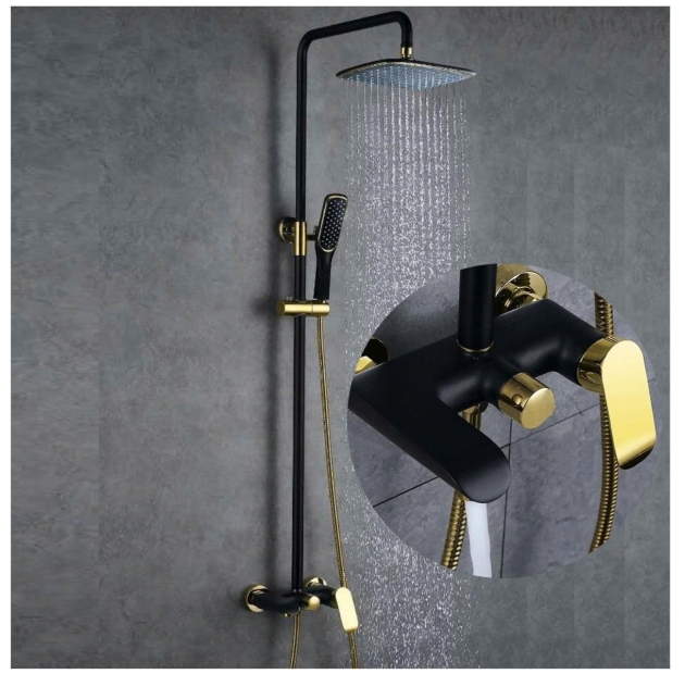 Sen Cây Đồng Thau Đen Vàng LUSENTER (ST02)