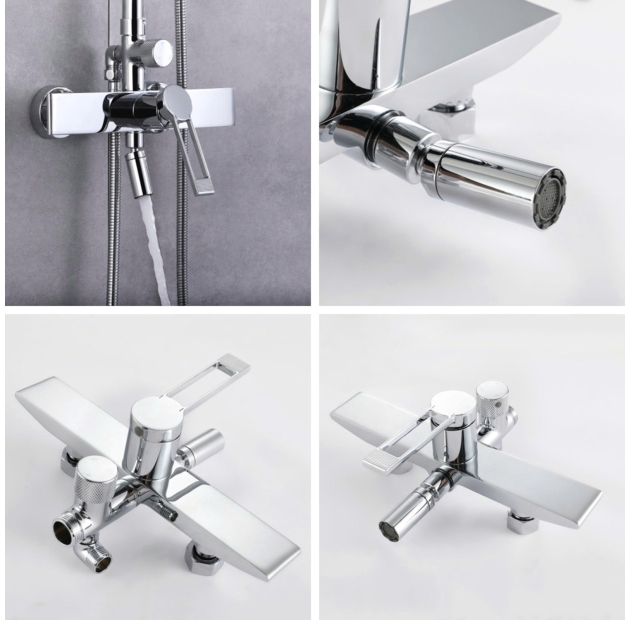 Sen Tắm Inox BÓNG   LUSENTER (ST22)