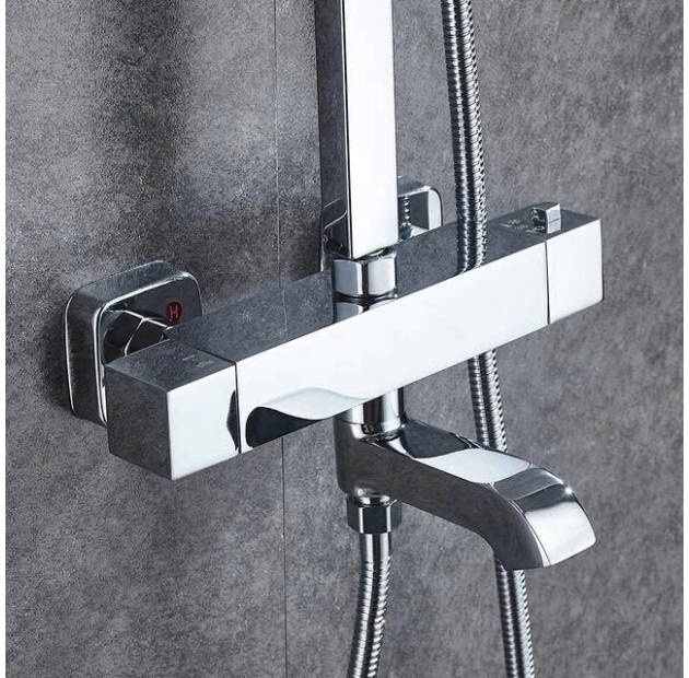 Sen Cây Vuông Inox Bóng LUSENTER (ST26)