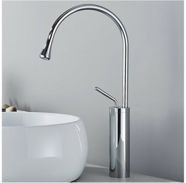 Vòi Cổ Ngỗng Đồng Thau Mạ Crom LUSENTER (VLB19)