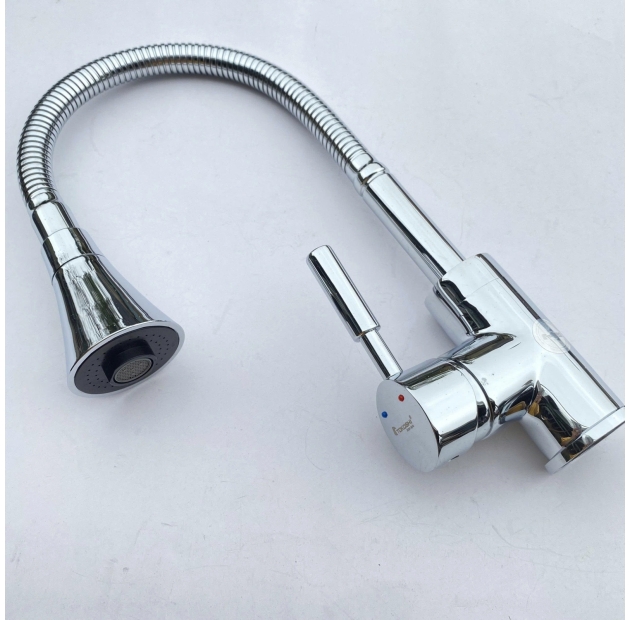Vòi Chén Bẻ Đầu Loe Bi Tay nhỏ Inox (VC47)