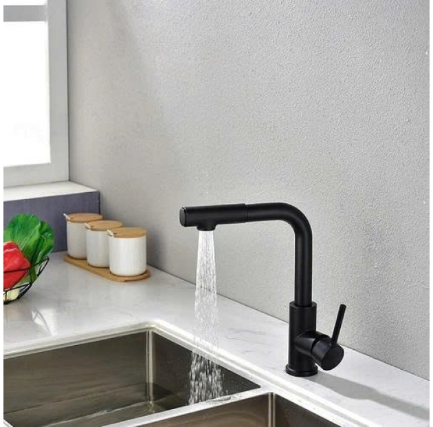 Vòi Rửa Chén Inox 304 LUSENTER (VC12)