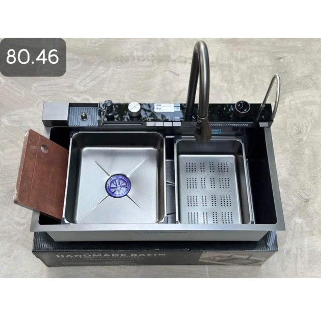 Bồn Rửa Chén 5 phím Đa Năng Sơn Tĩnh Điện (BRC07)