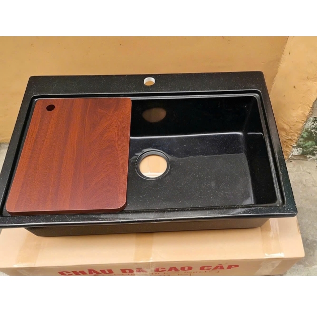 Chậu Đá 1 Hộc - 77x51x22cm - LUSENTER (BRC32)