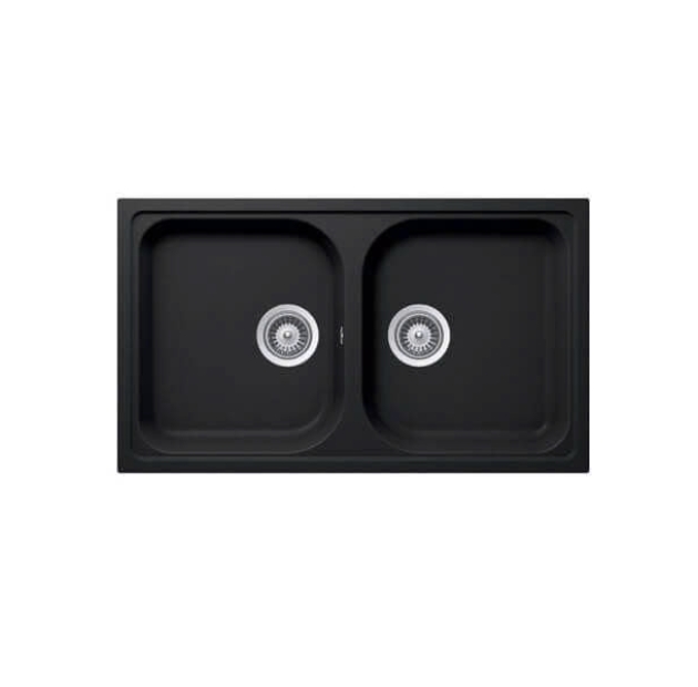 Chậu Rửa Chén Đá Granite 2 Hộc Cân LUSENTER (BRC26)