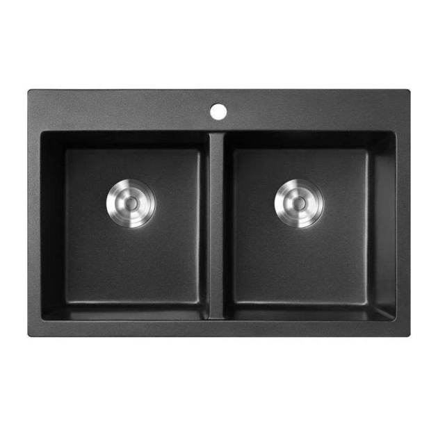 Chậu Rửa Chén Đá Nhân Tạo 2 Hộc Cân LUSENTER(BRC13)