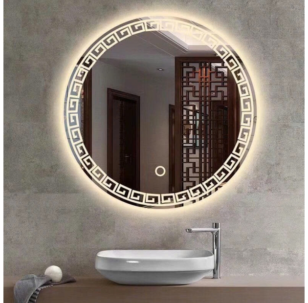Gương Led Tròn sây gương 60*60 LUSENTER (G16)