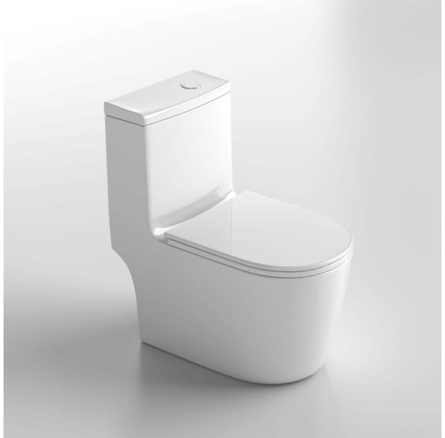 Bồn Cầu Một Khối Trắng Sứ BCMK62