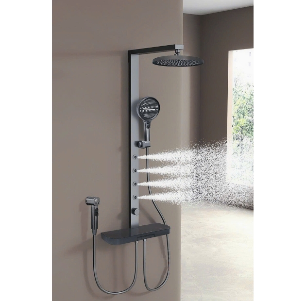 Sen Cây Tắm Nóng Lạnh Tia Nước Trên Thân Cây ST74