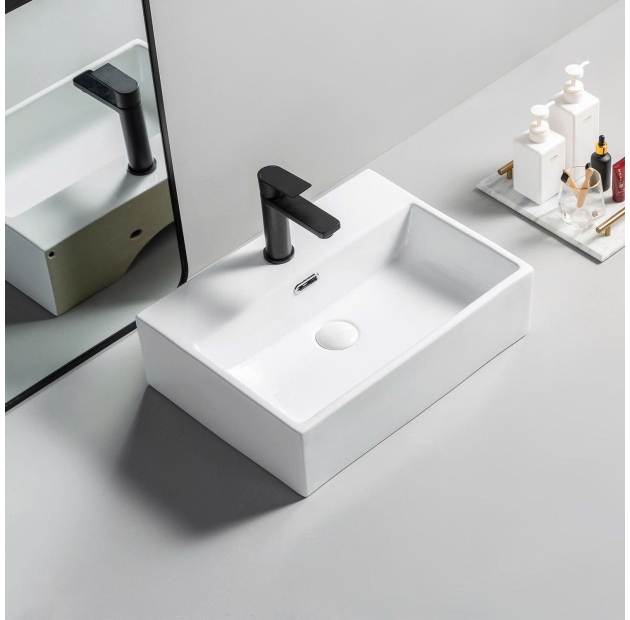 Chậu Lavabo Đặt Bàn Đá (LB94) KT 515X380X150mm