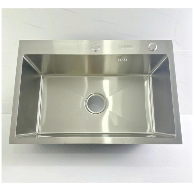 Chậu Rửa Chén Inox 1 Hộc 78x45 LUSENTER (BRC34)